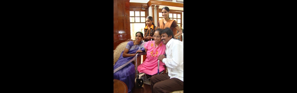 Indian family portrait