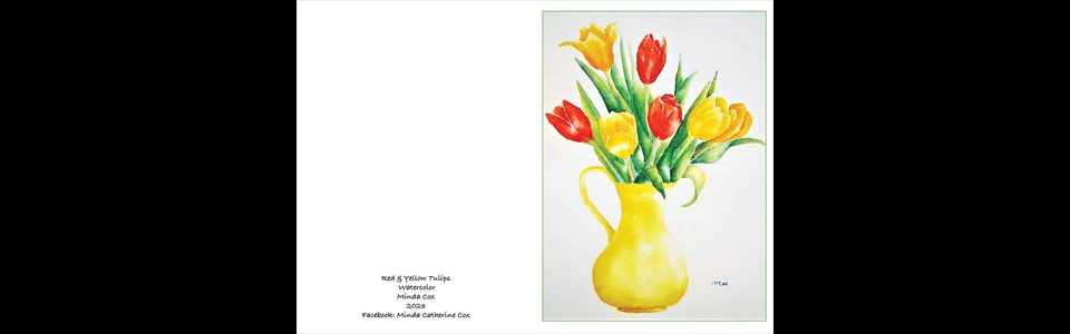 Yellow and Red Tulips